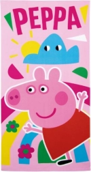 Kinderhanddoek Peppa Pig van microvezel 70 × 140 cm