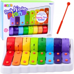 Rock N' Roller piano voor kinderen - draaibare kleurrijke schijf