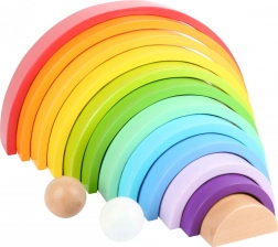 Houten stapelregenboog XL small foot