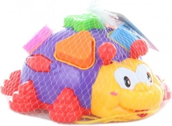 Houten vormenstoof Lieveheersbeestje voor kinderen vanaf 18 maanden