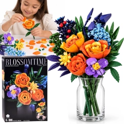 Bouwset bloeiende bloemen – bewegend boeket