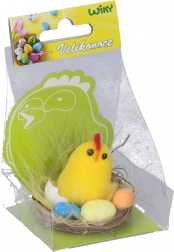 Decoratief kuikentje in een nest