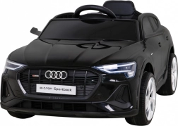 Elektrische Audi e-tron Sportback loopauto voor kinderen met 4x4 en afstandsbediening – Zwart