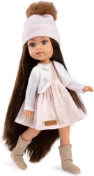 Realistische pop Penelope met volledig vinyl lichaam 34 cm