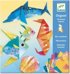 Origami metallic onder water