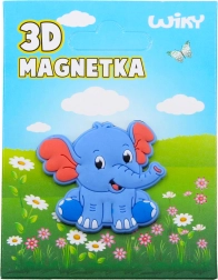 Magneet in de vorm van een olifant 4,5 cm