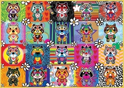 Puzzle Tantan en Momo 500 stukjes