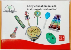Houten set muziekinstrumenten voor kinderen