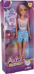 Pop met muzikale accessoires 30 cm