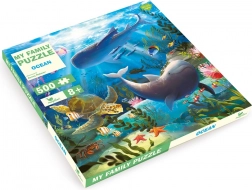 Familiepuzzel Oceaan 500 stukjes