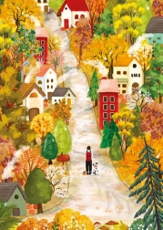 Puzzel jongen in het bos 1000 stukjes