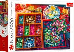 Puzzel 3000 stukjes Avond met puzzels