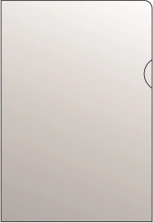 Transparante A5-documenthoes helder