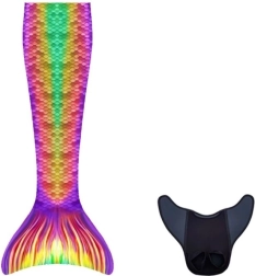 Grote zwemstaart Syreni Ogon met vin Cancun L Aquaris