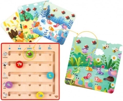 Tooky Toy houten spel Leren tellen met diertjes