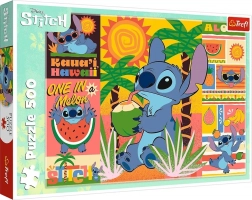 Puzzel 500 stukjes LILO & STITCH – vakantie met Stitch
