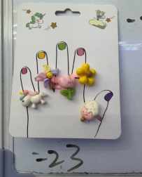 Ringen met Bloemen- en Eenhoornmotief