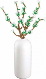 SLUBAN Flowers fontanesia in vaas – bouwset 258 stukjes