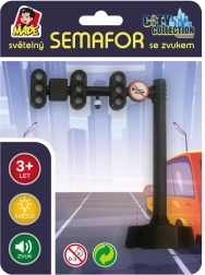 Verkeerslicht met licht- en geluidseffecten