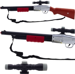 Kindergeweer met telescoop en geluidseffecten