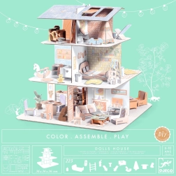 DJECO DIY poppenhuis