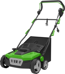 MalTec 2-in-1 beluchter en verticuteermachine MasterLawn PRO 2600