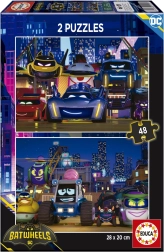 Puzzel Batwheels 2x48 stukken van Educa