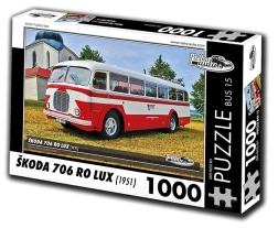 Puzzel Retro-Auto's Škoda 706 RO Lux 1951 1000 stukjes