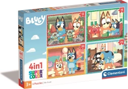 Puzzel 4 in 1 Bluey