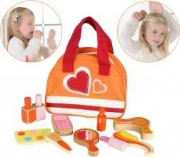 Masterkidz set voor kleine styliste met cosmetische tas