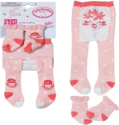 Panty en sokken Baby Annabell 43 cm, 2 varianten