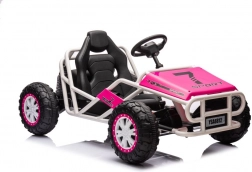 Kinderauto op batterijen Buggy 24V Roze