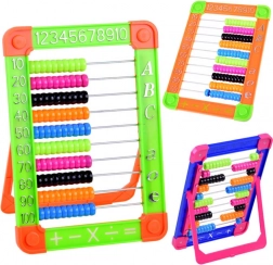 Kleurrabacus van kunststof voor kinderen