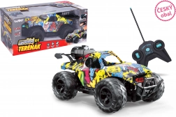 Terrein RC-auto met graffitidesign en rookeffect 24 cm