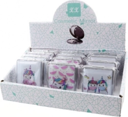 Zandlopereffect zakspiegeltje met eenhoorn