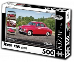 Puzzel RETRO-AUTO’s Škoda 1201 (1958), 500 stukjes