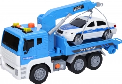 Trekker met auto en effecten