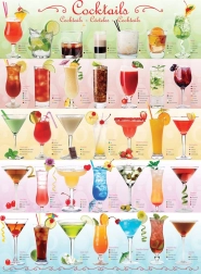 Puzzel Eurographics Cocktails 1000 stukjes