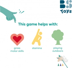 Hobby paard – eenhoorn met kegels voor kinderen