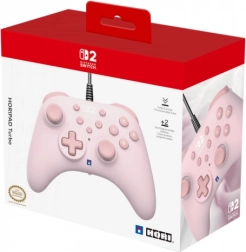 Bedrade controller HORI Horipad Turbo voor Nintendo Switch in de kleur Cozy Pink