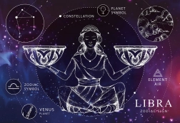 Puzzel Sterrenbeeld Weegschaal 250 stukjes