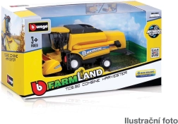 Bburago Farmland maaidorser New Holland TC5.90 18 cm – metalen model met accessoires