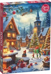 Cherry Pazzi puzzel Santas helpers 1000 stukjes