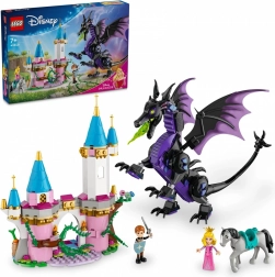 LEGO Disney 43240 Malafide in drakenvorm