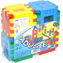 Plastic bouwset 24 onderdelen