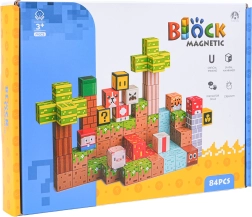 Magnetische 3D-bouwstenen, 84 stuks