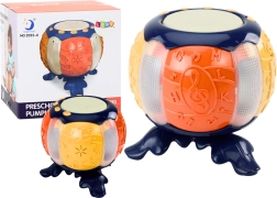 Interactieve educatieve schelp met muziek en lichtjes