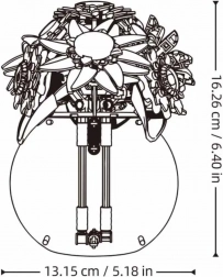 Sluban boeket zonnebloemen en margrieten in een vaas