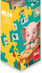 Dino puzzel Olifantje Mio 24 stukjes