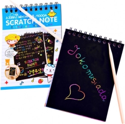 Regenboog kraskaart met tekenstokje – Regenboog